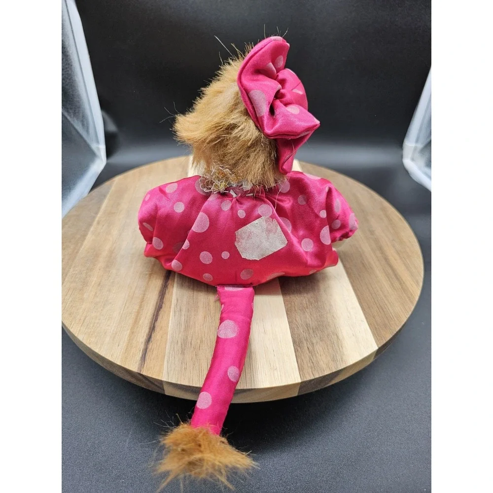 Vintage Porcelain Face & Cloth Cat Doll Read DESCRIPTION‎